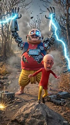 👉 Robot Motu 🤖🔥 Funny Chaos