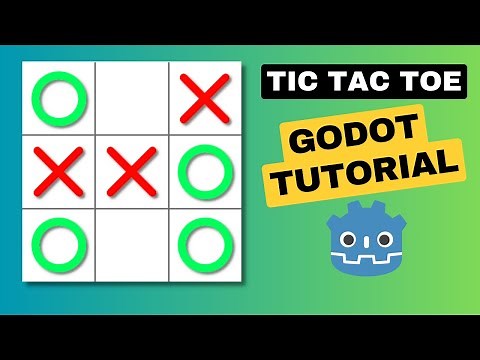 Beginner Godot Tutorial - How To Make Tic Tac Toe