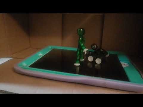 My first fighting stickbot movie