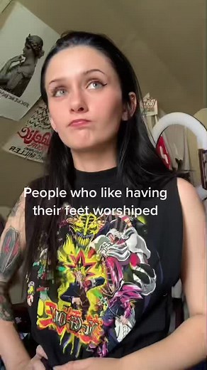 Goth Girl Foot Worship and Femdom: Mia's Alt TikTok Journey