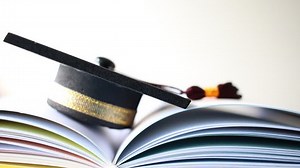 Graduation Cap On Books Step Library Stock Footage Video (100% Royalty-free) 30469678 | Shutterstock