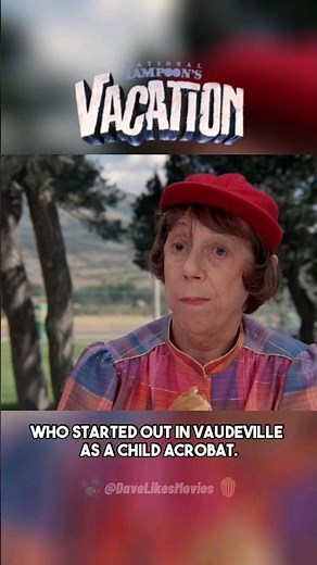 National Lampoon's Vacation (1983) - Imogene Coca Played Aunt Edna