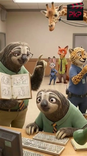 Did you know the iconic DMV scene in Zootopia would have taken 84 years to film in real life? 🦥