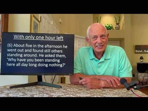 Matthew 20:1-16 April 19 Mike Howard lifeway bible lessons - Grace