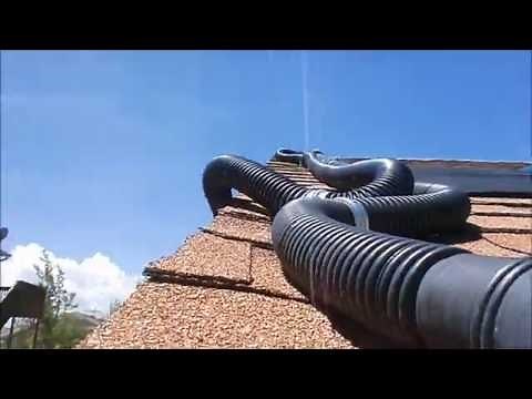 Above ground Pool Solar Water Heater Set up