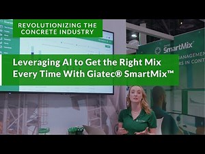 Leveraging AI to Get the Right Mix Every Time With Giatec® SmartMix™