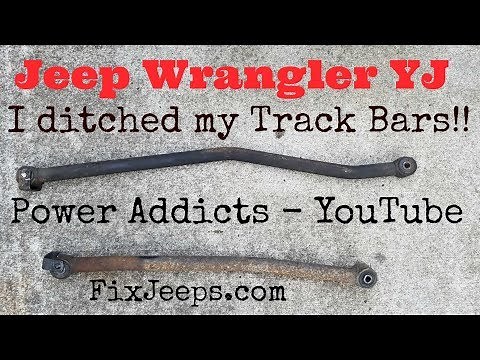 Jeep Wrangler YJ - I removed my Track Bars