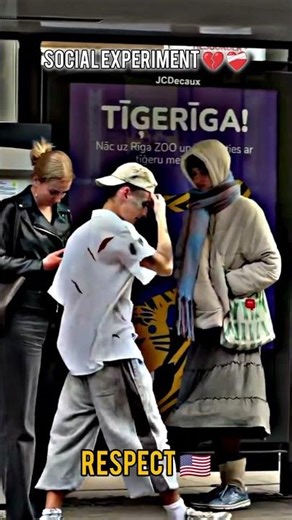 This Public Experiment Got Unexpected Results 😱 #respect #sad #humanbehavior