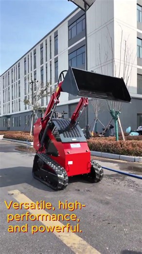 Remote Control Mini Skid Steer Loader Operation Demo