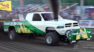 Super Stock Diesel 4wd Truck Pulling Action! The Pro Pulling League Super Stock Diesel 4wd Trucks scratching and crawling for every inch at the 2023 Fisher Community Fair in Fisher, IL! | JP Pulling Productions