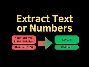 ⛏️ Extract or Remove Numbers or Text from a Cell (Google Sheets)