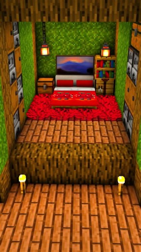 🛖SECRET Underground Bunker! #minecraft ‪@CubiusMC‬