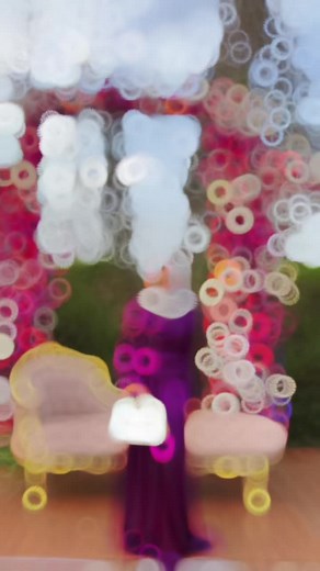 Elegant Purple Dress for a Celebratory Event