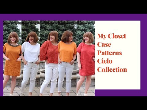 My Closet Case Patterns Cielo Top and Dress Collection