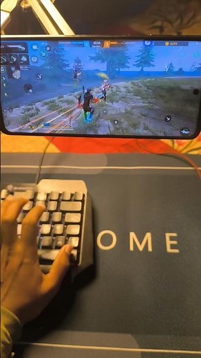 How to play free fire with keyboard mouse in mobile | ⌨️ 🖱📱 full setup without app no activation