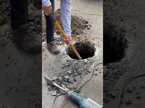 How To Dig A Footing For A 6x6 Pressure Treated Post For A Heavy Duty Garbage Enclosure Step By Step