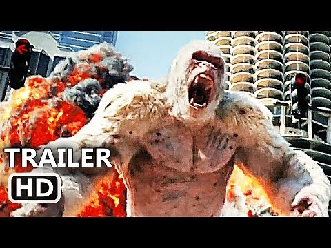 RAMPAGE Official Trailer (2018) Dwayne Johnson, Giant Ape, Action Movie HD