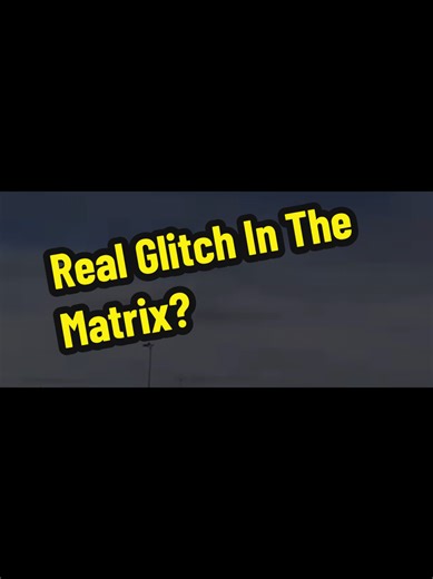 A Glitch In The Matrix Recorded in The Sky! In The Matrix universe, the Matrix is a simulated reality—a vast, computer-generated illusion designed to keep humanity docile while intelligent machines harvest human bio-energy. Every sensory input—sight, sound, taste, emotion—is part of the program. To those still “plugged in,” it feels like ordinary life. But in truth, their bodies lie dormant in pods while their minds are immersed in the simulation. A “glitch” in the Matrix is when the code moment