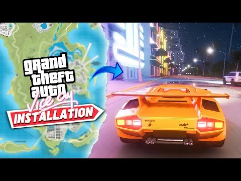 HOW TO INSTALL VICE CITY MAP IN GTA 5 | GTA V MODS Episode #33