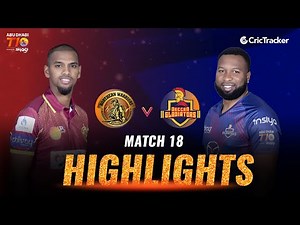 Match 18 - Deccan Gladiators vs Northern Warriors Highlights | Season 4, Abu Dhabi T10 League 2021