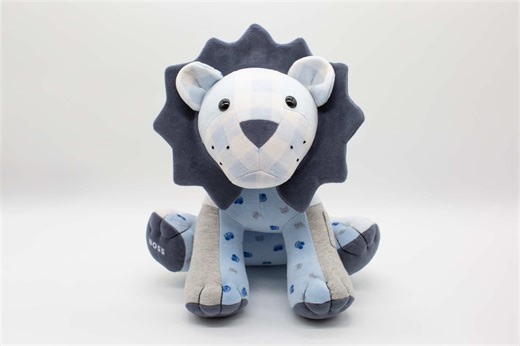 Memory Lion Plush Toy Pattern for Newborns