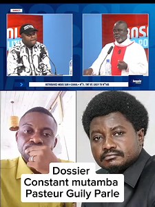 76K views · 2.5K reactions | Point de vue de pasteur Guily sur le dossier Constant Mutamba , sur Bosolo Télévision @sraël_mutombo. | Junior Mfumu Banyisha | Facebook