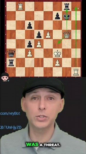 How to Checkmate With the Stepladder Trap #chess #tactics #ytshorts