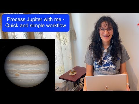 Processing Jupiter in Autostakkert, Registax, and WinJupos: a quick and simple workflow