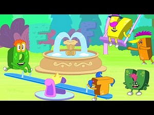 Pretend Play with ABC Monsters Playground Adventure | Videos for Kids
