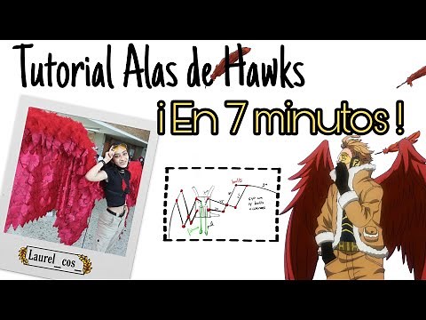 ¿¡ COMO HACER ALAS ARTICULADAS EN MENOS DE 7 MINUTOS !?❓❓❓🪶 || Tutorial cosplay || °•Laurel_cos_•°🌻