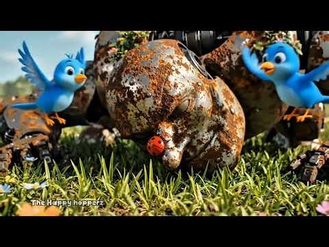 The Happy Robot | @The Happy Hopperz | Nursery rhymes&For kids.