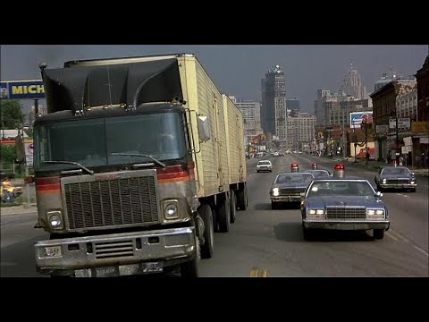 Cigarette Truck Chase Beverly Hills Cop - Awesome 80'S