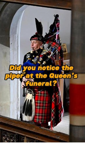 Did you notice the piper at the Queen's funeral? # | Princess Royal Family