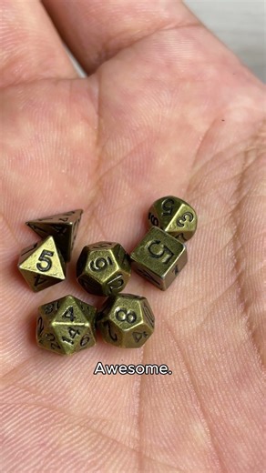 The Most Legendary D&D Dice for True Players 🐉🎲#dice #dnd #dungeonsanddragons #rpg