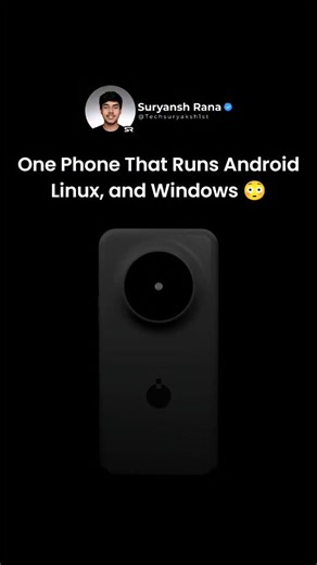 Suryansh Rana on Instagram: "Meet NexPhone — a smartphone that breaks the rules. 📱🔥 It runs Android, can launch Linux (Debian) on demand, and even dual-boots Windows 11. This isn’t just a phone — it’s a full computer in your pocket, built after a 14-year founder journey. The goal? One device that replaces your phone and your PC. Would you use a phone like this? 👇💬 If you want to support the project, a repost helps a lot. Follow @techsuryaksh1st"