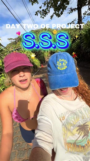 Day 2 of project SSS complete!!✅ This is actually so fun and I feel like we are learning so much already!!!!!! So far - the most fun thing we are learning is surf, the most challenging is samba, and the most frustrating is Spanish🤣🏄💃📚 Stay tuned to see how the rest of the week goes as well:) instas Jaxoncastellan and willowcastellan RED APP LINK IN BIO❤️ #traveltok #sisters #challenge #brasiltravel #surf