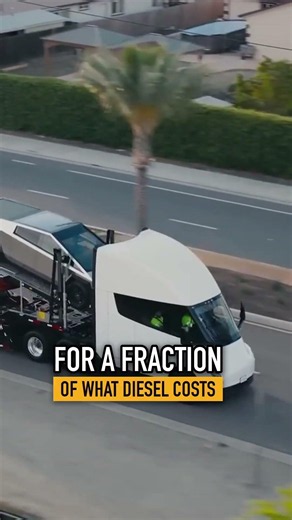 Tesla Semi vs. diesel: the math is changing