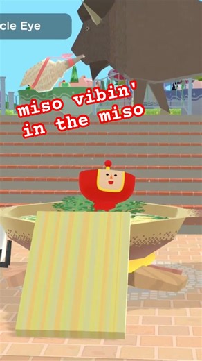 miso vibin' in the miso #katamari #katamaridamacy #塊魂 #applearcade