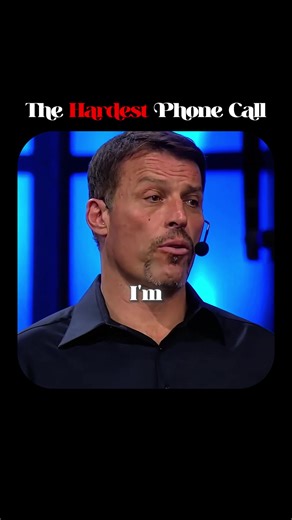 The Hardest Phone Call @Tony Robbins #tonyrobbins #relationships #motivational