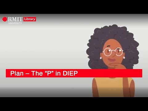 Plan – The “P” in DIEP