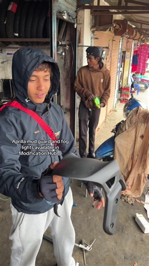 Upgrade Your Aprilia with Custom Mud Guards and Fog Lights