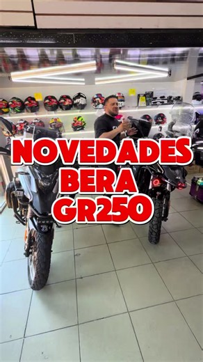 Novedades de la nueva GR250 de Bera