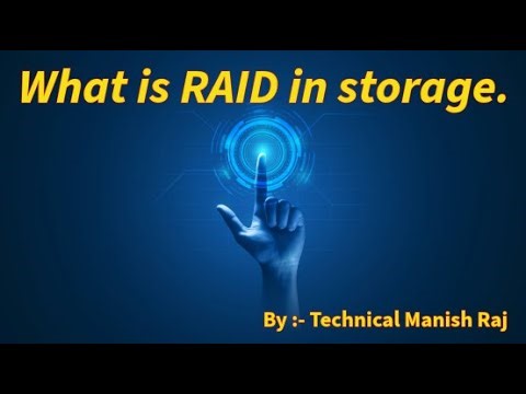 What is RAID in storage.