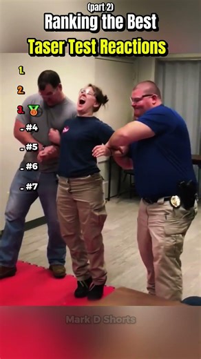 Ranking the Best Taser Test Reactions (part 2)