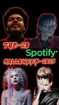 Top-20 Halloween songs 2025 on Spotify 🎃