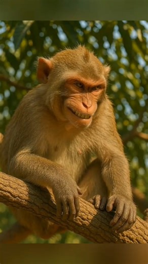 Monkey ki Fast Mango Chori! 🐒⚡ #shorts #youtubeshorts #viral