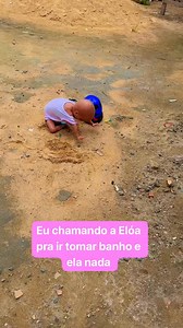 eloa playing in sand #eliseloa #usareel #twins | Elis & Eloa