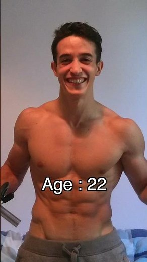 Tibo InShape from 1 to 32 years old transformation