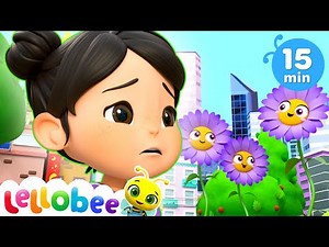 NEW | 🌸 Boo Boo Song for Kids 🌸 | Lellobee City Farm | Songs and Cartoons | Best Videos for Babies