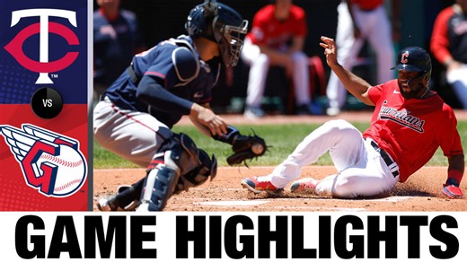 Twins vs. Guardians Highlights